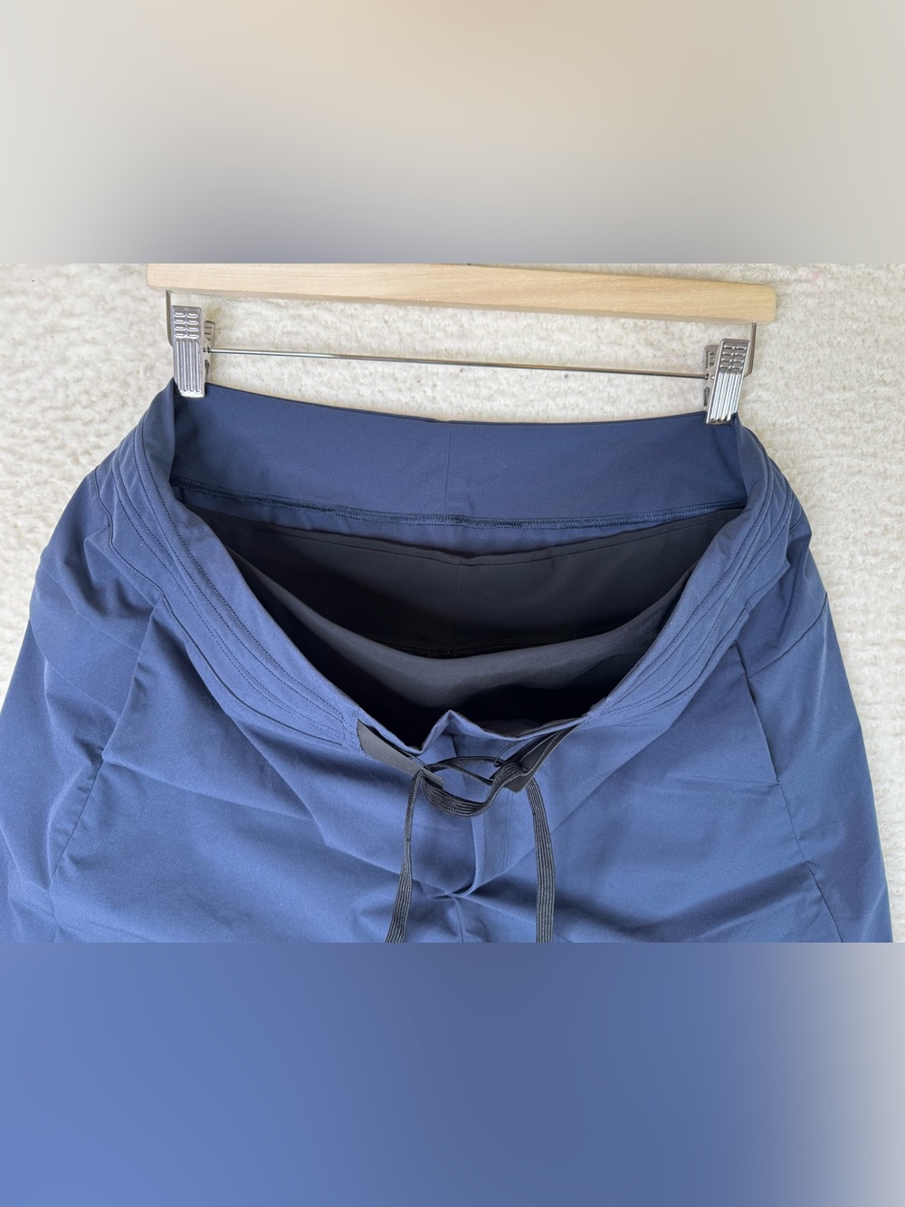 Run On Clouds Hybrid Shorts 2 In 1 w/ Liner Navy Men's Size XL - Picture 4 of 13
